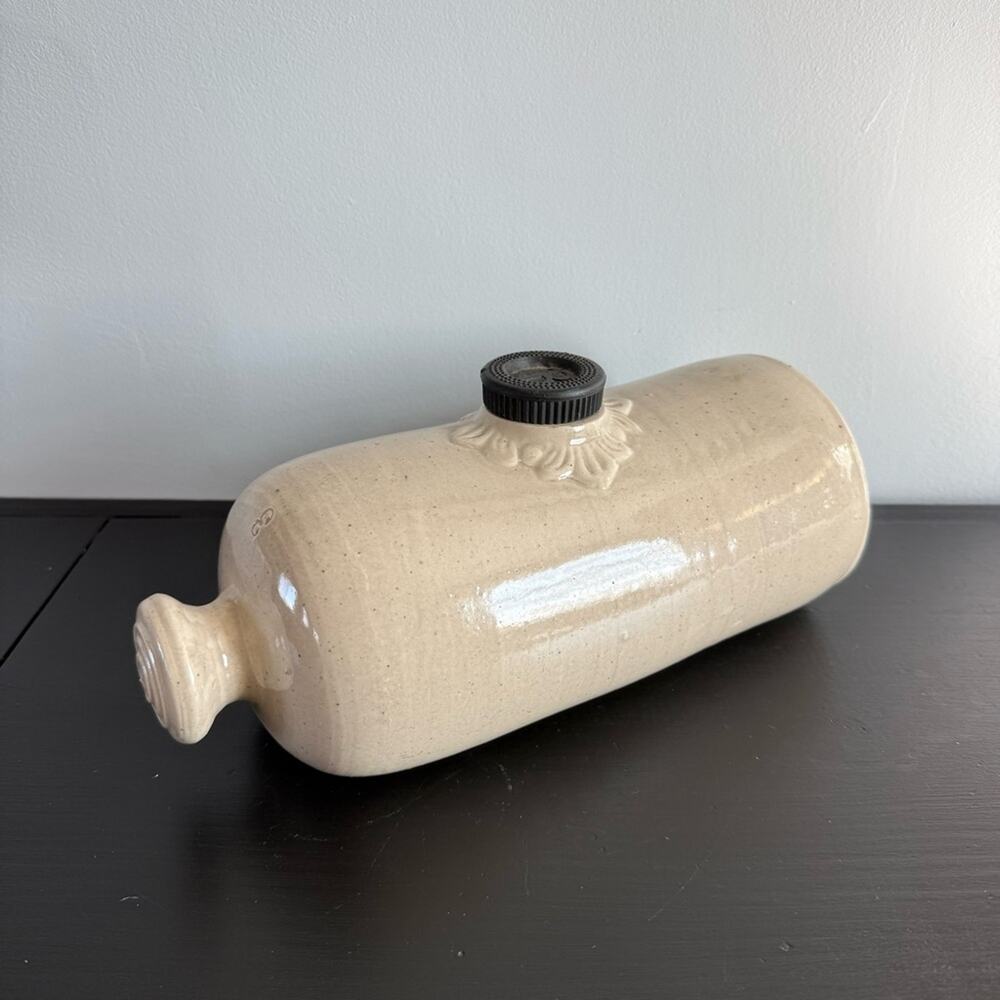 Vintage | Antique Lovatts Langley Ware Stoneware Hot Water Bottle Foot Warmer